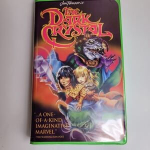 Jim Henson The Dark Crystal VHS Jim Henson - Electronics
